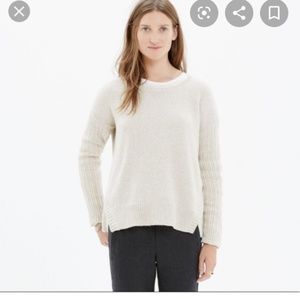 Madewell Texturemix Pullover Sweater
